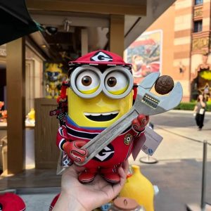 2024 Anime Dragon X Minions Popcorn Bucket Cup Figurine