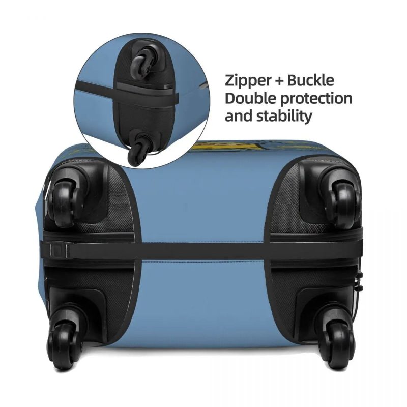 Custom Minions Luggage Cover – Washable Travel Suitcase Protector - Image 23