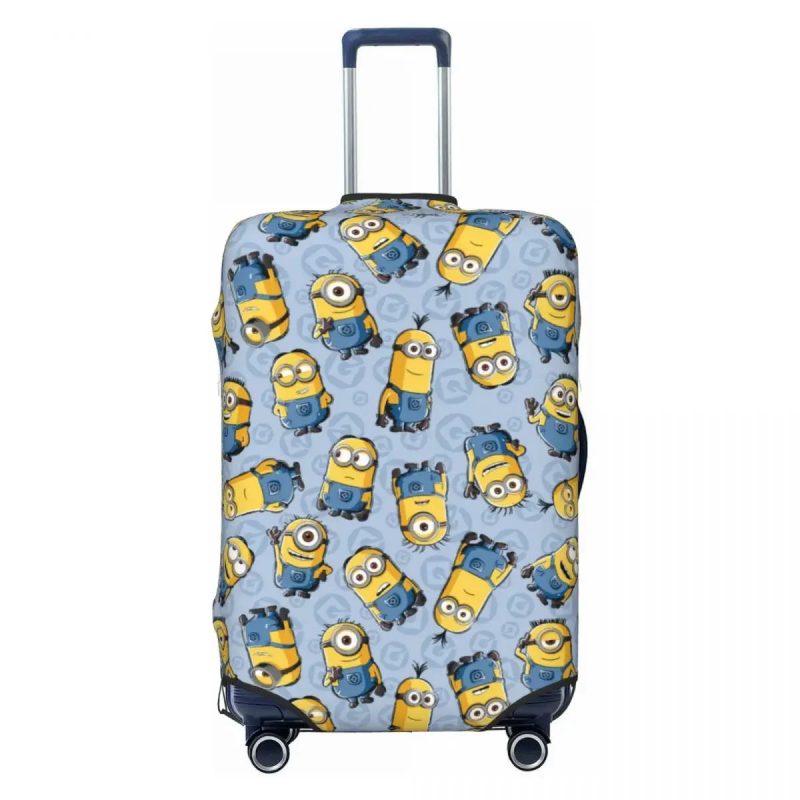 Minions Suitcase Cover – Thickened Dustproof Travel Protector - Image 7