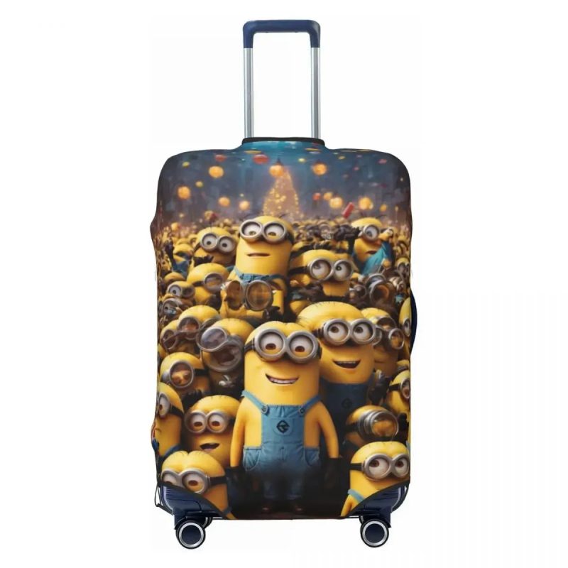 Minions Suitcase Cover – Thickened Dustproof Travel Protector - Image 15