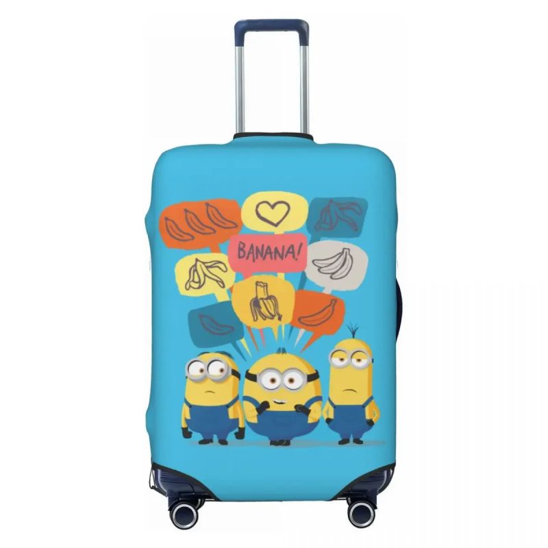 Minions Suitcase Cover – Thickened Dustproof Travel Protector - Image 14