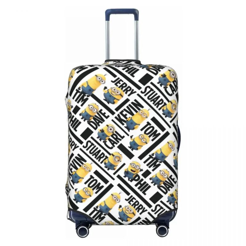Minions Suitcase Cover – Thickened Dustproof Travel Protector - Image 8